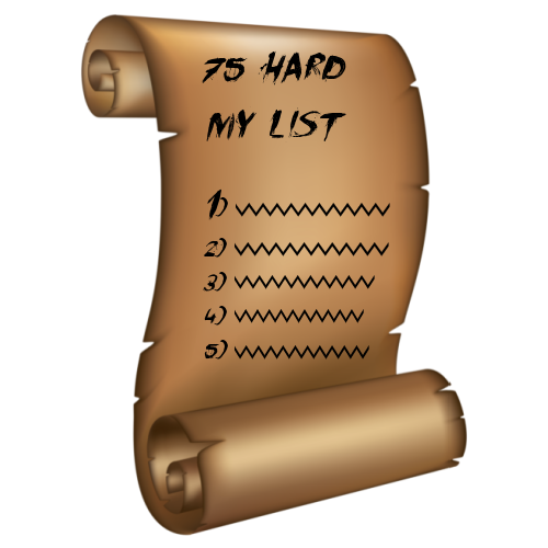 75 Hard List